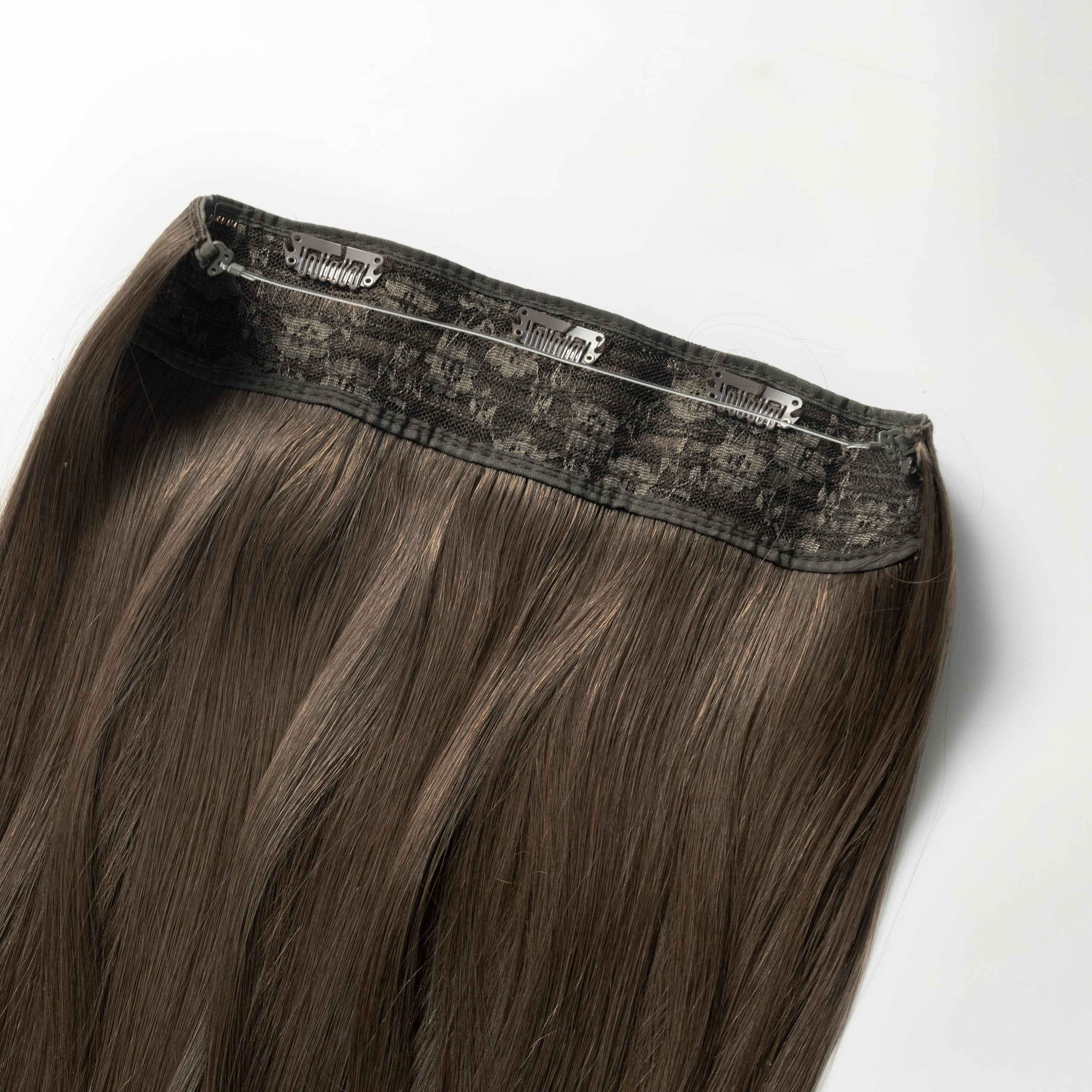 Flip in Extensions - Dark Ash Brown 2C