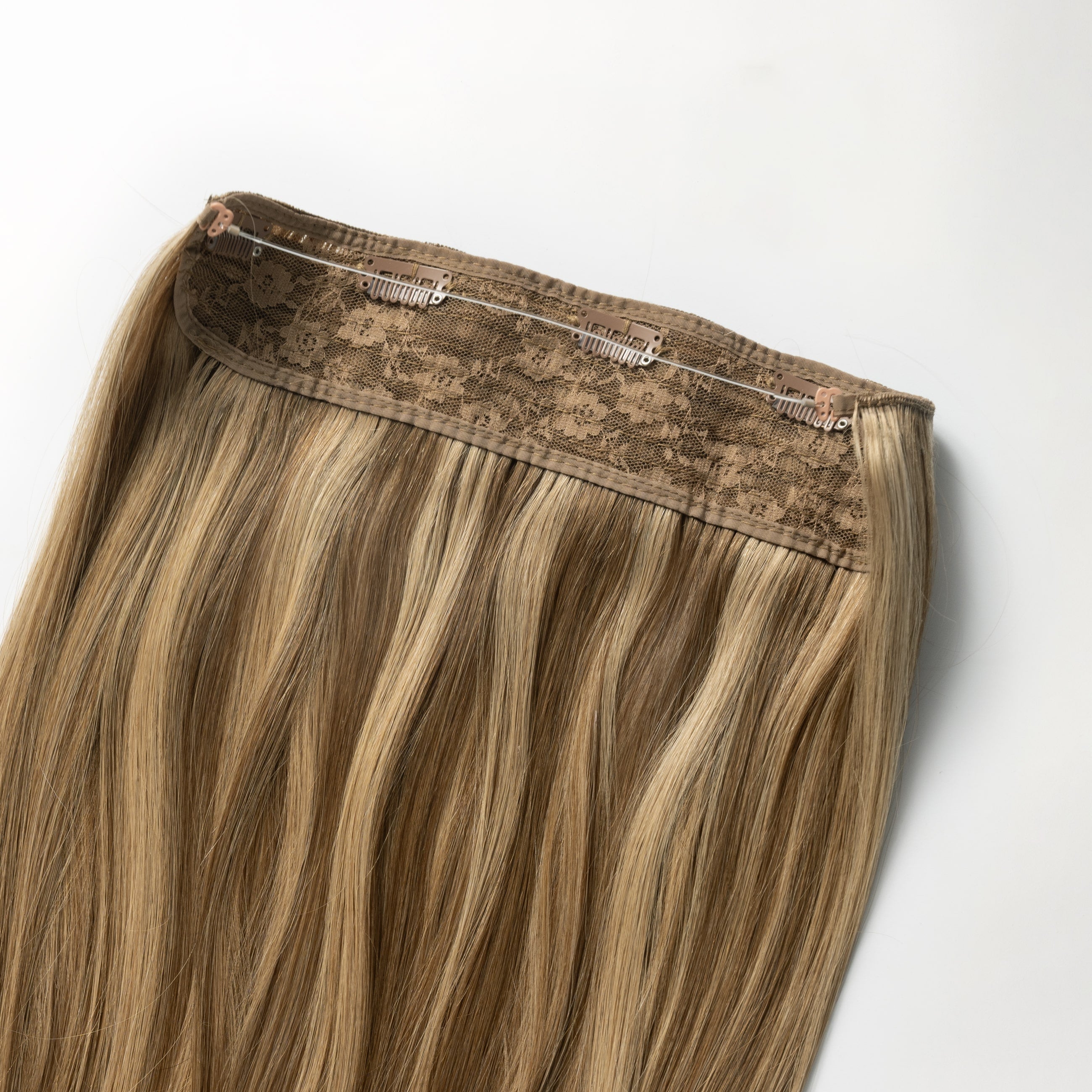 Flip in Extensions - Natural Brown Mix 3/10