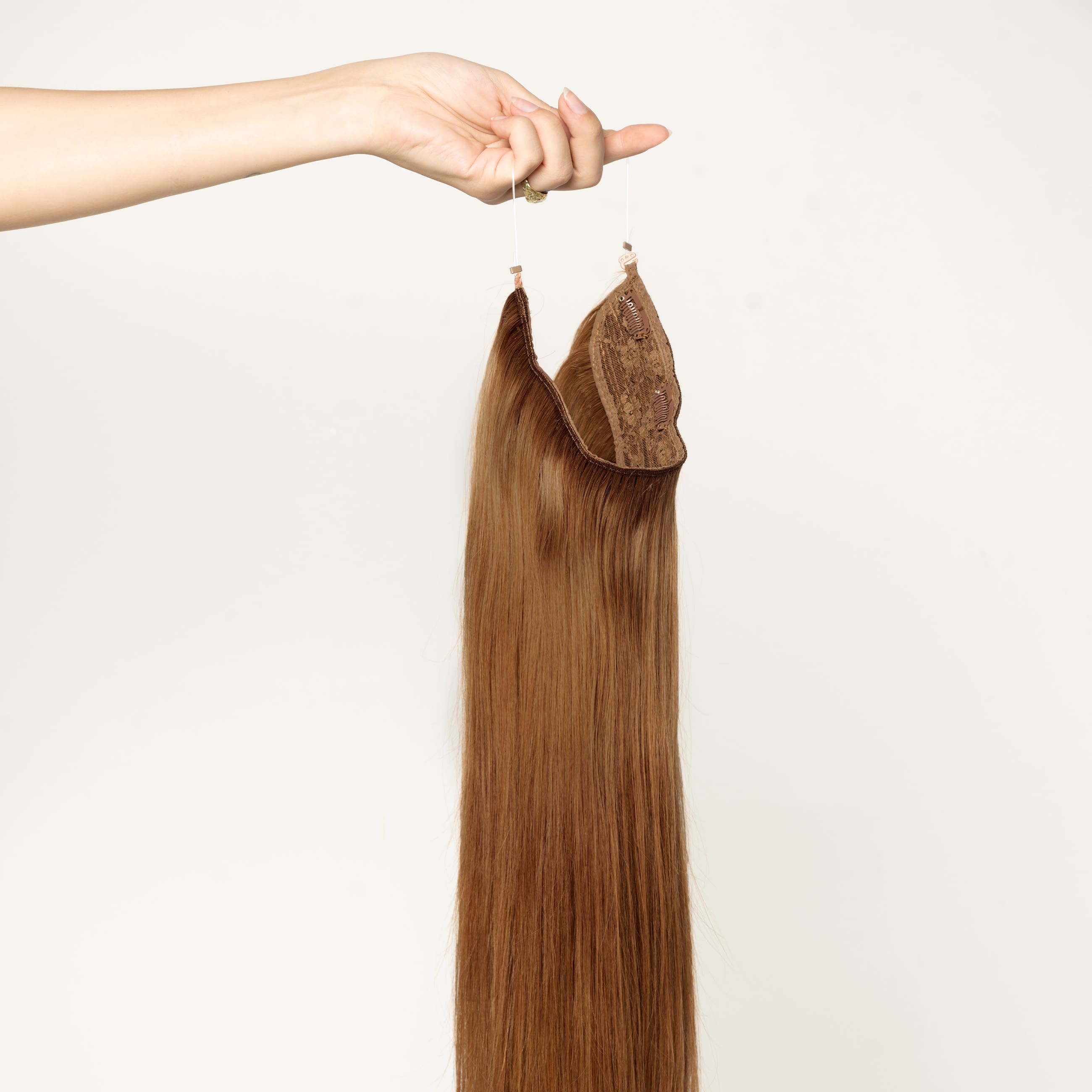 Flip in Extensions - Chestnut Brown 6