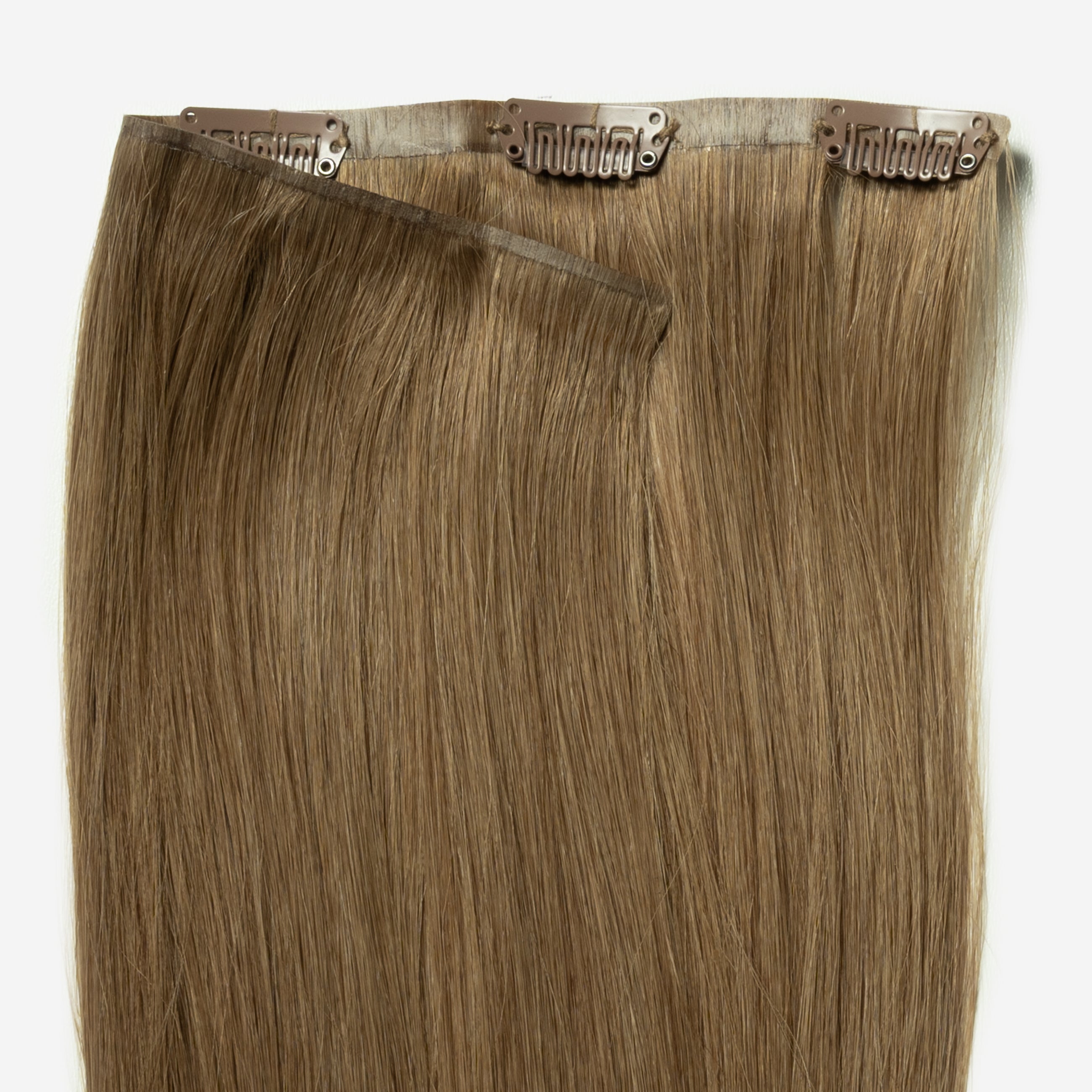 Invisible Clip In - Natural Brown 3
