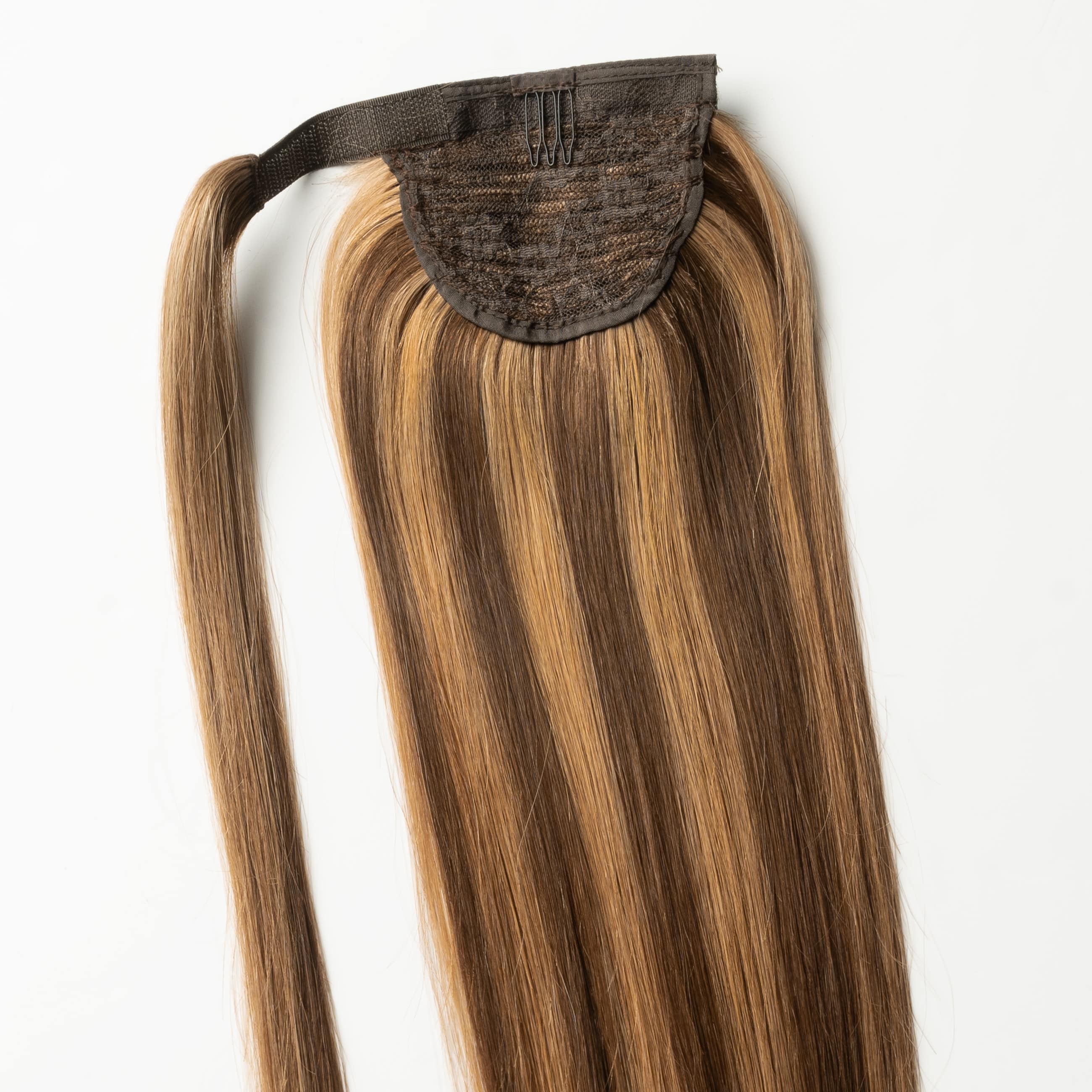 Ponytail Extensions - Warm Brown Mix 4/7