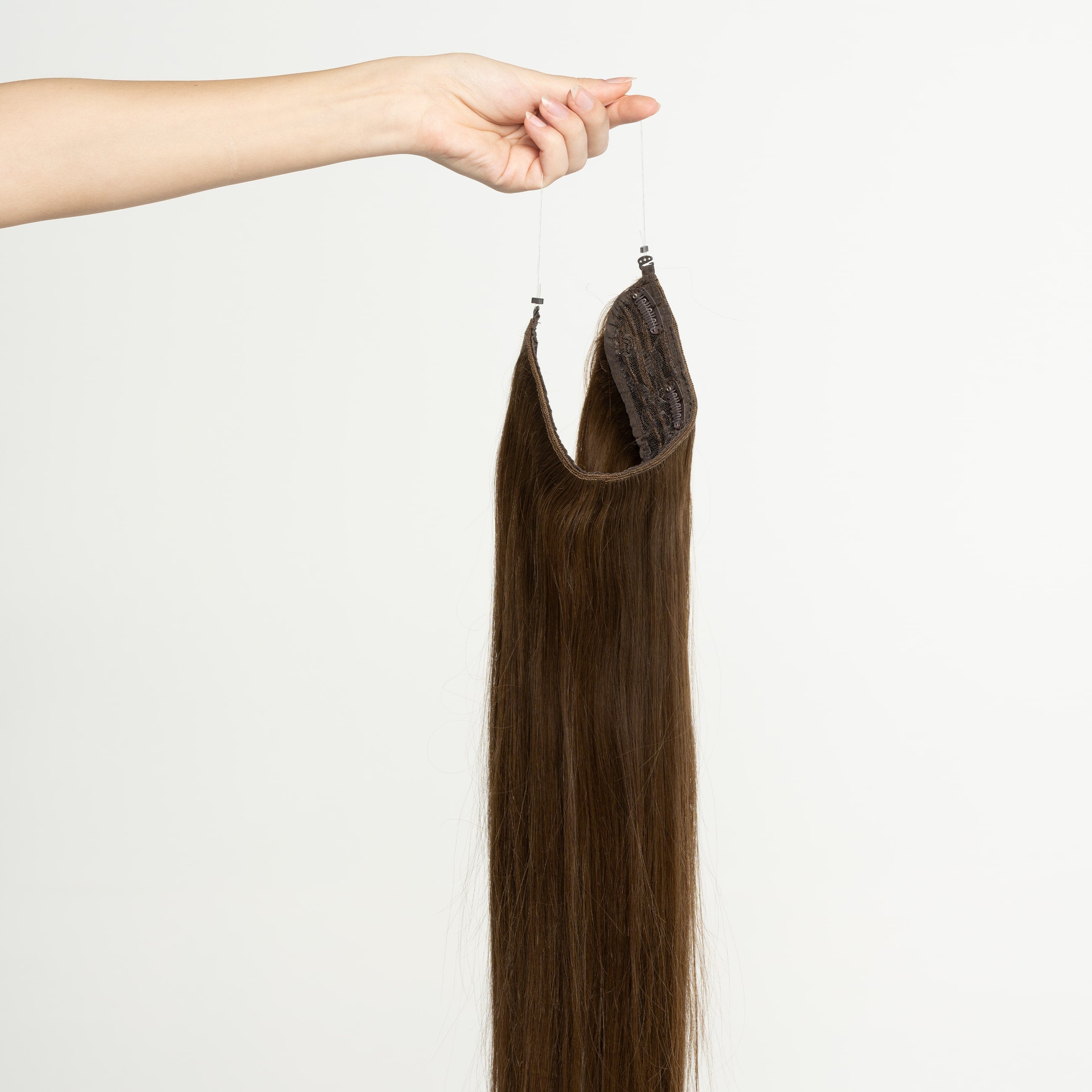 Flip in Extensions - Dunkles Kastanienbraun Nr. 4