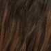Clip in - Dark Chocolate Brown Balayage 1A+4