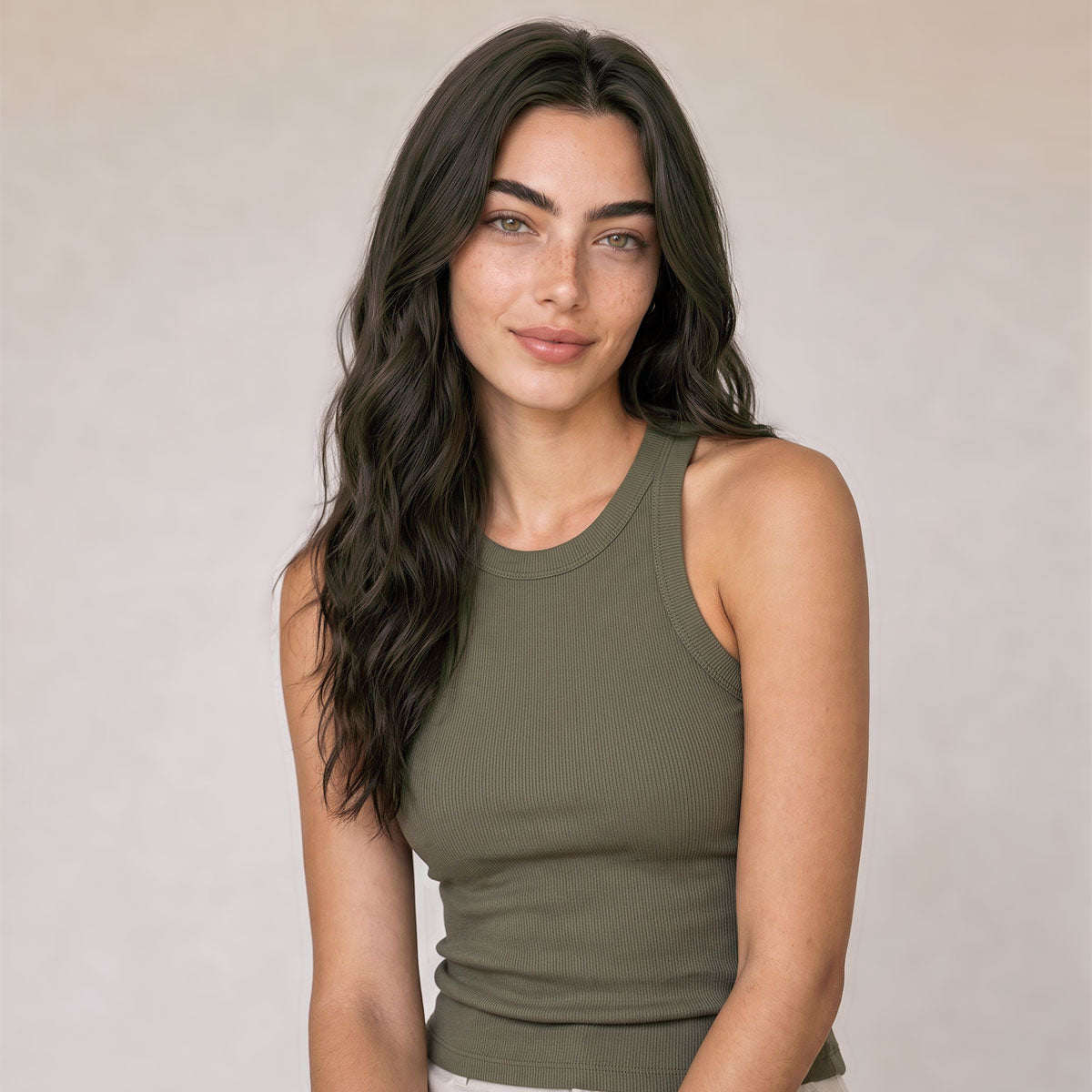 Clip in - Extra Dark Ash Brown 1C