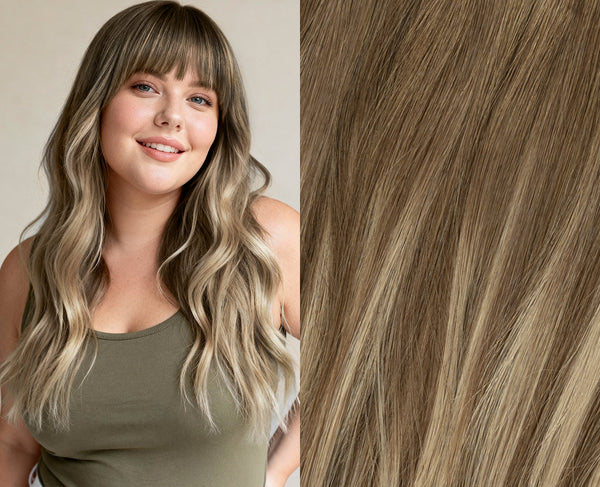 Beige Blonde Balayage 3B+16B