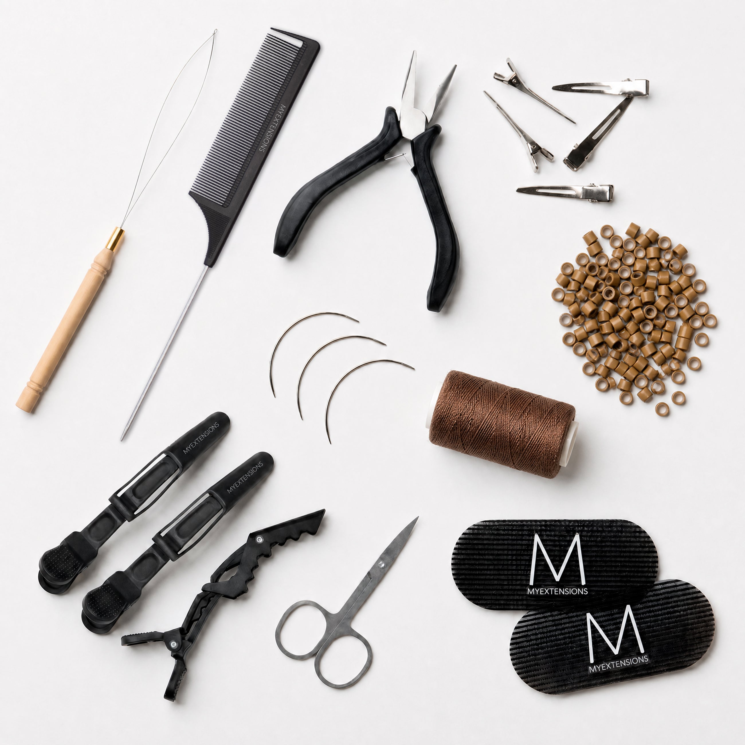 Wefts - Starter Kit - Hellbraun #8