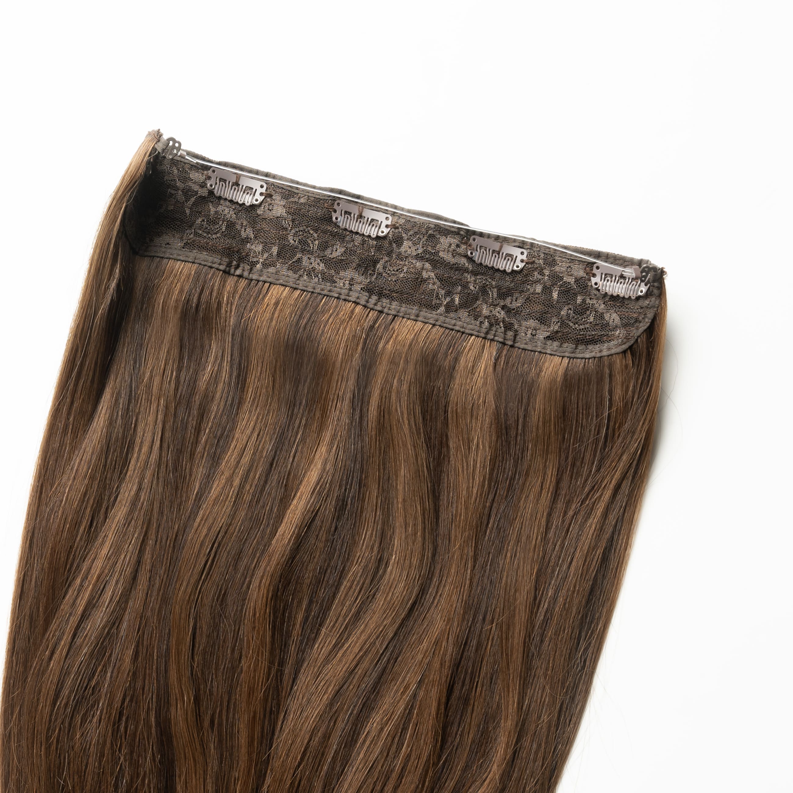 Flip in Extensions - Dark Chocolate Brown Mix 1B/4