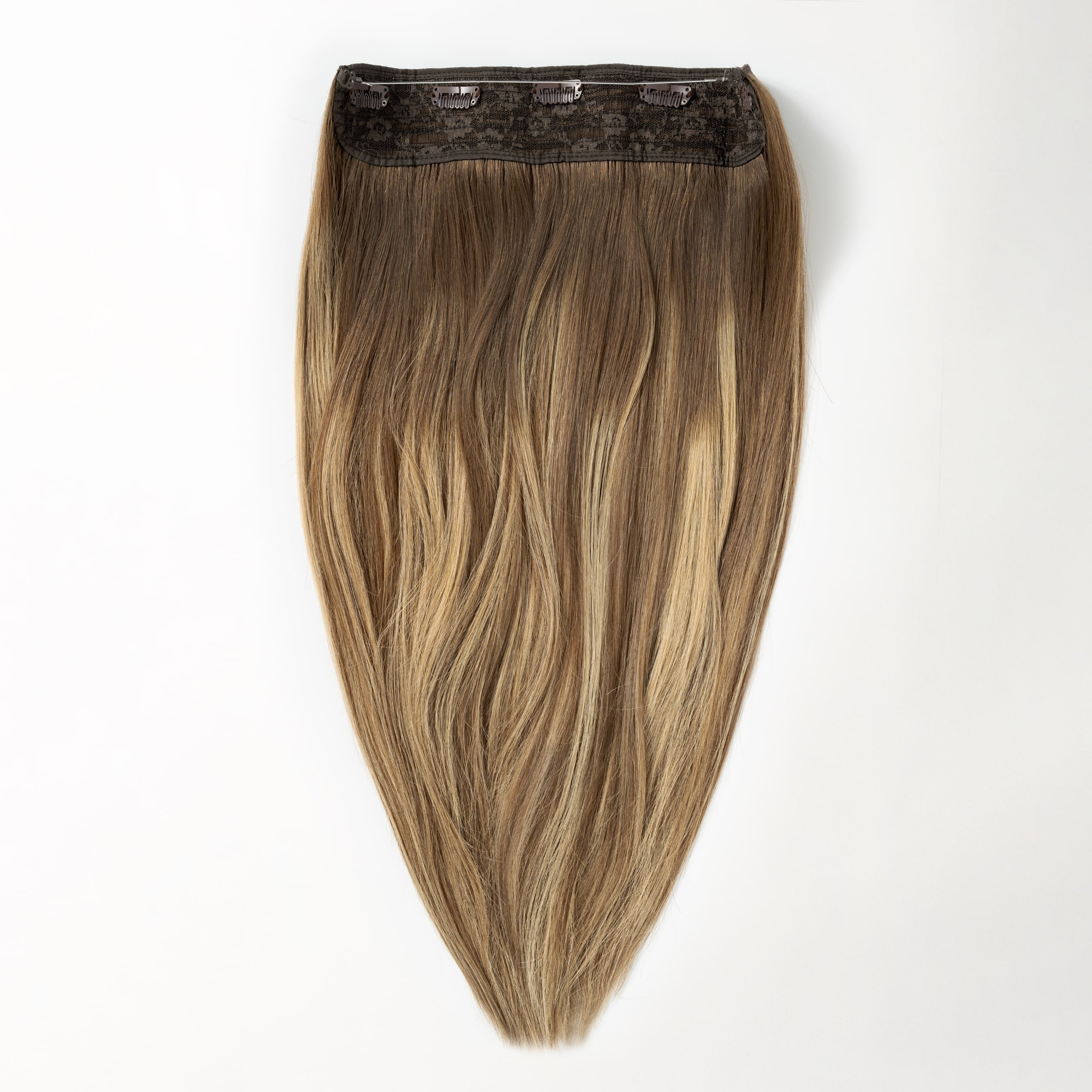 Flip in Extensions - Natural Blonde Balayage 3B+22