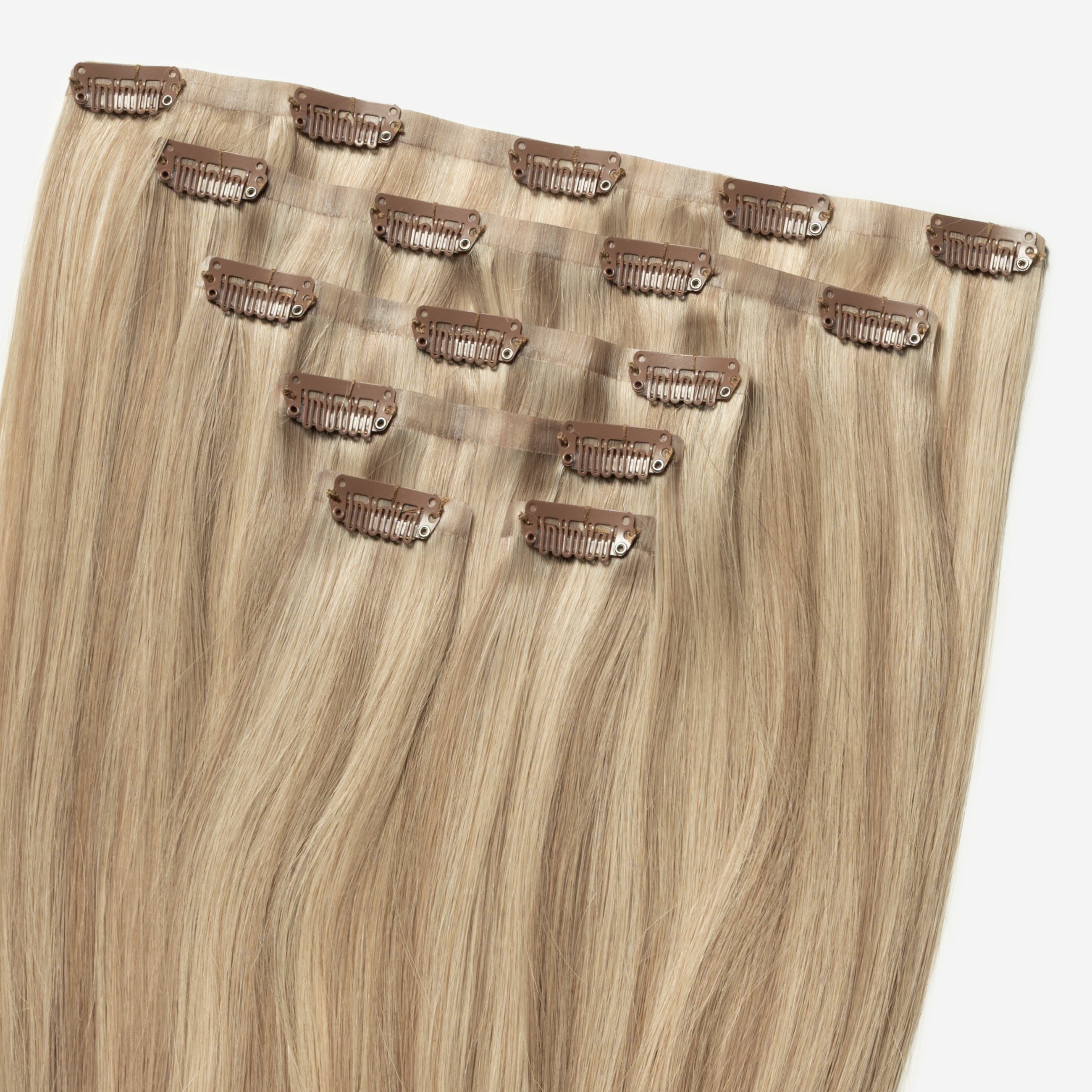 Invisible Clip In - Natural Blonde Mix 5B/15
