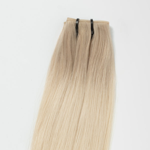 Invisible weft - Beige Blonde Balayage 3B+16B
