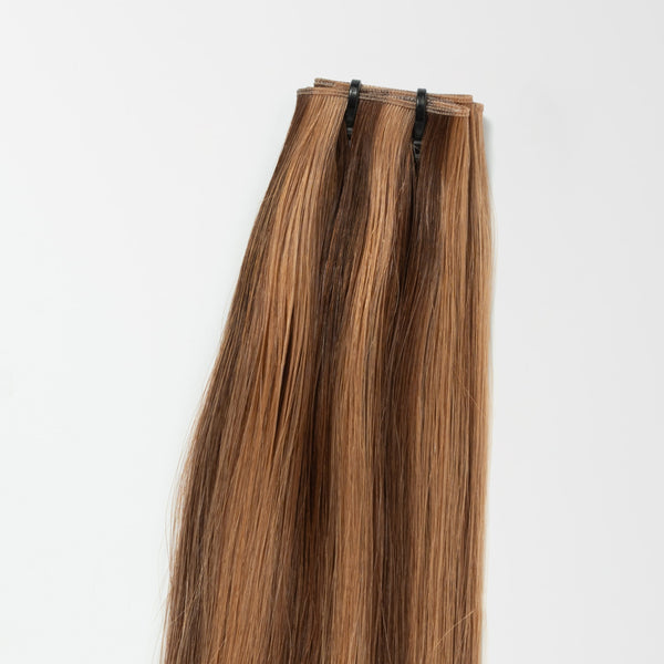 Invisible weft - Beige Blonde Balayage 3B+16B