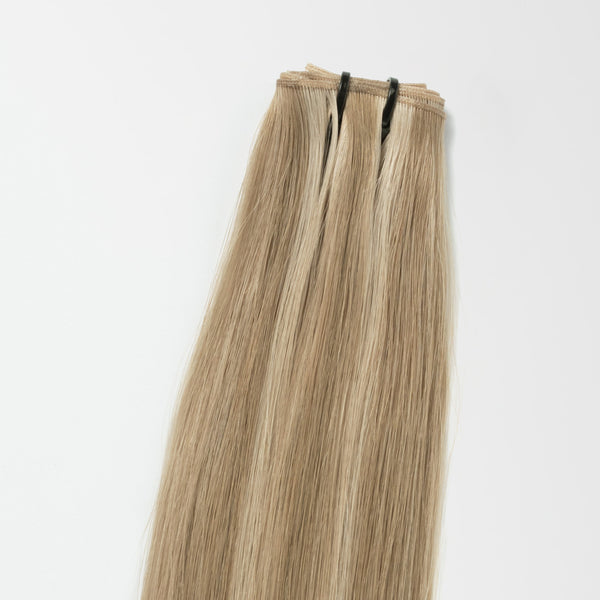 Invisible weft - Beige Blonde Balayage 3B+16B
