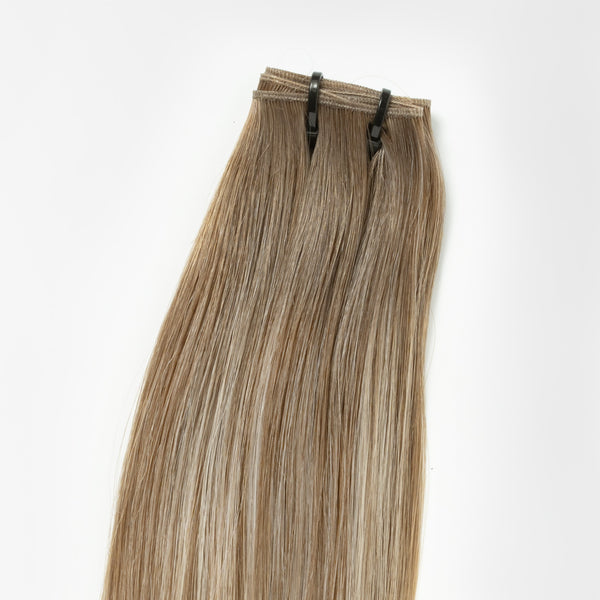 Invisible weft - Beige Blonde Balayage 3B+16B
