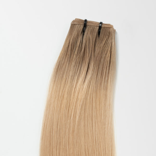 Invisible weft - Beige Blonde Balayage 3B+16B