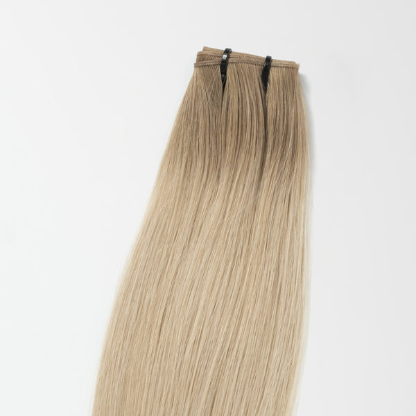 Invisible weft - Beige Blonde Balayage 3B+16B