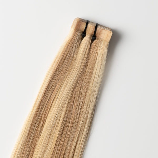 Tape in Extensions - Dark Ash Brown 2C