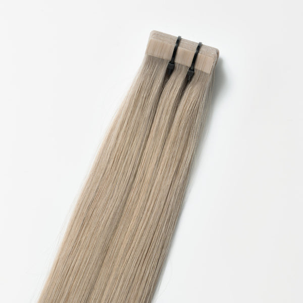 Tape in Extensions - Dark Ash Brown 2C