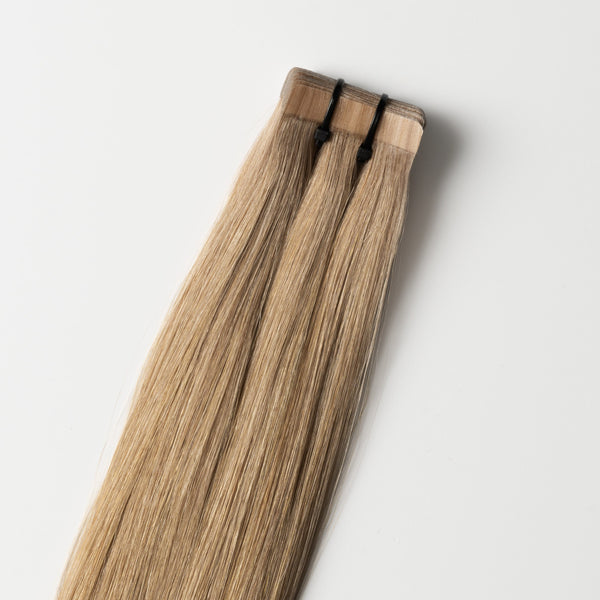 Tape in Extensions - Dark Ash Brown 2C