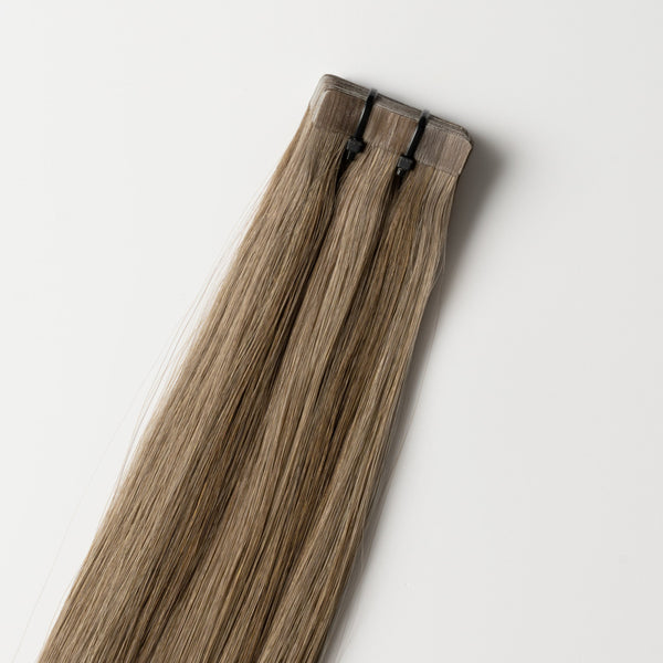 Tape in Extensions - Dark Ash Brown 2C