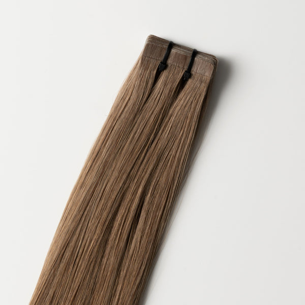 Tape in Extensions - Dark Ash Brown 2C