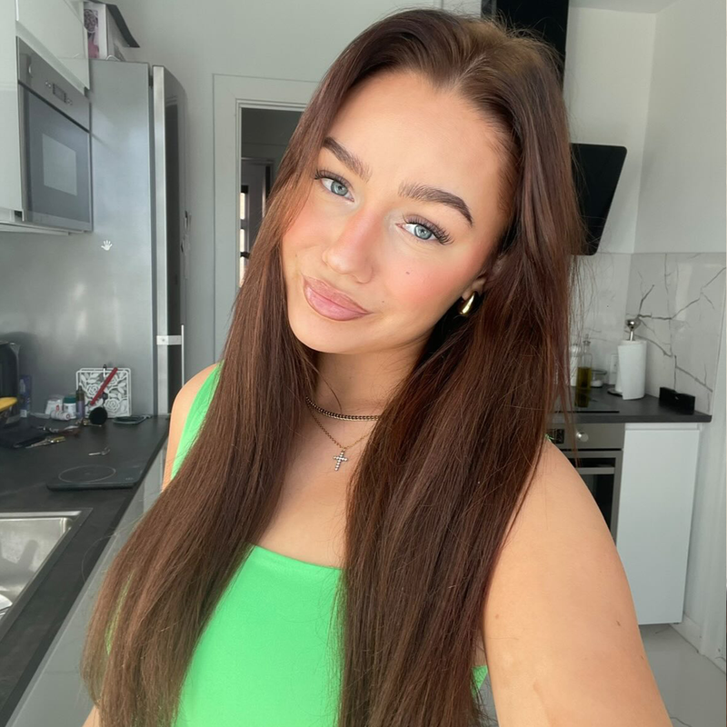 Entdecke Looks mit Dark Chocolate Brown Mix 1B/4 – billede 1